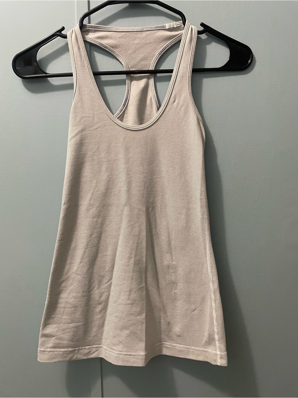 lululemon athletica Cream Racerback Tank